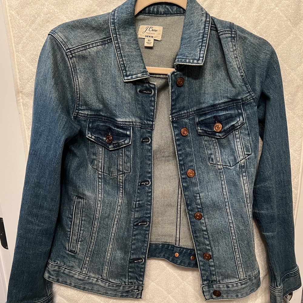 J. crew XS jean jacket
